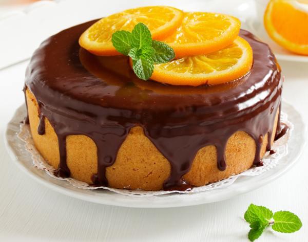 апельсиново шоколадный торт