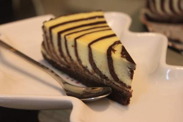 Шоколадно-творожный аналог торта «Зебра»